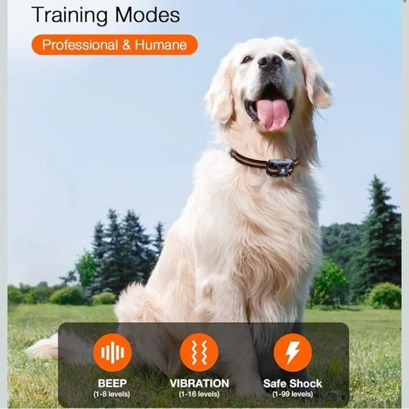 BOUSNIC | Dog Training Collar - Shock Collar with Remote - 3300ft Range - Picture 7 of 10